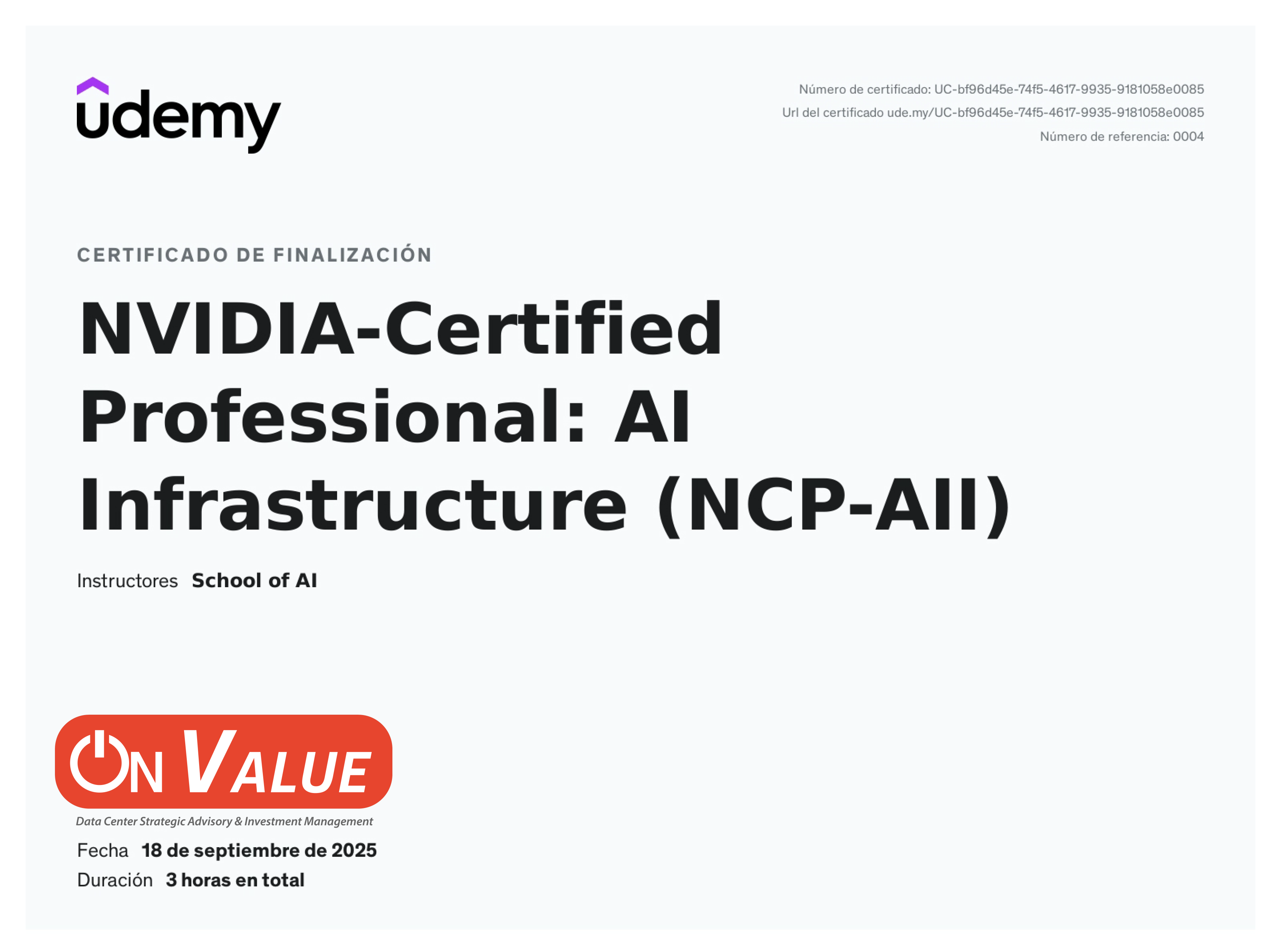 NVIDIA-Certified Professional: AI Infrastructure (NCP-AII) - Rayhan Ali Khan Abdul